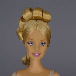 Modern blonde Barbie doll...