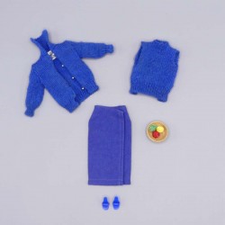 Knitting Pretty blue...